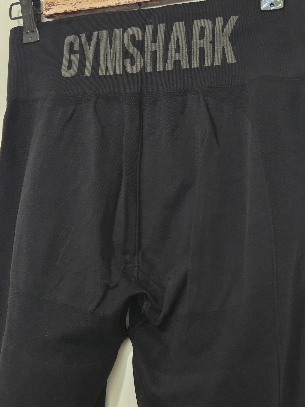 Gymshark Flex High-Waisted Seamless Leggings Black Large L - Picture 4 of 9